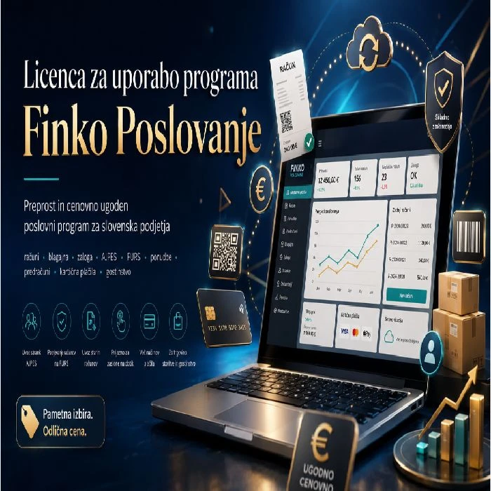 Licenca za uporabo programa Finko Poslovanje ponderirano